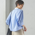 〈手洗い可能〉ピンタック 羽織 シャツ
