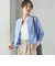 〈手洗い可能〉ピンタック 羽織 シャツ