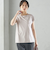 〈手洗い可能〉SORONA(R) ボートネック TEE
