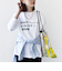 【SHIPS別注】Odub:プリント ロング スリーブ TEE