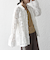 SHIPS any:〈手洗い可能〉パッチワーク レース ジャケット シャツ