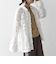 SHIPS any:〈手洗い可能〉パッチワーク レース ジャケット シャツ