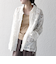 SHIPS any:〈手洗い可能〉パッチワーク レース ジャケット シャツ