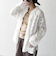 SHIPS any:〈手洗い可能〉パッチワーク レース ジャケット シャツ