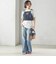 【SHIPS別注】upper hights:FLARE  DENIM