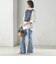【SHIPS別注】upper hights:FLARE  DENIM