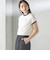 FRED PERRY:G9163 CROPPED RINGER TEE