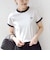 FRED PERRY:G9163 CROPPED RINGER TEE