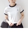 FRED PERRY:G9163 CROPPED RINGER TEE