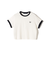 《一部追加予約》FRED PERRY:G9163 CROPPED RINGER TEE