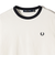 《一部追加予約》FRED PERRY:G9163 CROPPED RINGER TEE
