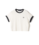 《一部追加予約》FRED PERRY:G9163 CROPPED RINGER TEE