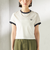 《一部追加予約》FRED PERRY:G9163 CROPPED RINGER TEE