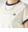 《一部追加予約》FRED PERRY:G9163 CROPPED RINGER TEE