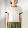 FRED PERRY:G9163 CROPPED RINGER TEE