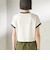 FRED PERRY:G9163 CROPPED RINGER TEE
