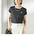 FRED PERRY:G9163 CROPPED RINGER TEE