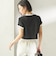 FRED PERRY:G9163 CROPPED RINGER TEE