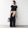 FRED PERRY:G9163 CROPPED RINGER TEE