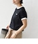 FRED PERRY:G9163 CROPPED RINGER TEE