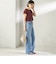 FRED PERRY:G9163 CROPPED RINGER TEE