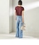 FRED PERRY:G9163 CROPPED RINGER TEE