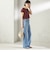FRED PERRY:G9163 CROPPED RINGER TEE
