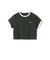 《一部追加予約》FRED PERRY:G9163 CROPPED RINGER TEE