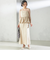〈結婚式・パーティ〉kaene:バルーン ペプラム ドレス