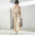 〈結婚式・パーティ〉kaene:バルーン ペプラム ドレス