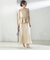 〈結婚式・パーティ〉kaene:バルーン ペプラム ドレス