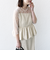 〈結婚式・パーティ〉kaene:バルーン ペプラム ドレス
