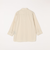 SHIPS any:〈洗濯機可能〉コットン/リネン 7分袖  スキッパー プルオーバー シャツ 25SS◇