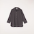 SHIPS any:〈洗濯機可能〉コットン/リネン 7分袖  スキッパー プルオーバー シャツ 25SS◇