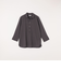 SHIPS any:〈洗濯機可能〉コットン/リネン 7分袖  スキッパー プルオーバー シャツ 25SS◇