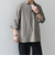 SHIPS any:〈洗濯機可能〉コットン/リネン 7分袖  スキッパー プルオーバー シャツ 25SS◇