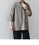 SHIPS any:〈洗濯機可能〉コットン/リネン 7分袖  スキッパー プルオーバー シャツ 25SS◇