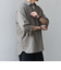SHIPS any:〈洗濯機可能〉コットン/リネン 7分袖  スキッパー プルオーバー シャツ 25SS◇