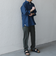 SHIPS any:〈洗濯機可能〉コットン/リネン 7分袖  スキッパー プルオーバー シャツ 25SS◇
