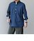 SHIPS any:〈洗濯機可能〉コットン/リネン 7分袖  スキッパー プルオーバー シャツ 25SS◇