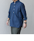 SHIPS any:〈洗濯機可能〉コットン/リネン 7分袖  スキッパー プルオーバー シャツ 25SS◇