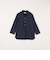 SHIPS any:〈洗濯機可能〉コットン/リネン 7分袖  スキッパー プルオーバー シャツ 25SS◇