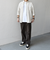 SHIPS any:〈洗濯機可能〉コットン/リネン ７分袖 レギュラー シャツ 25SS◇