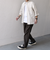 SHIPS any:〈洗濯機可能〉コットン/リネン ７分袖 レギュラー シャツ 25SS◇