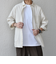 SHIPS any:〈洗濯機可能〉コットン/リネン ７分袖 レギュラー シャツ 25SS◇