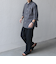 SHIPS any:〈洗濯機可能〉コットン/リネン ７分袖 レギュラー シャツ 25SS◇