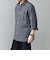 SHIPS any:〈洗濯機可能〉コットン/リネン ７分袖 レギュラー シャツ 25SS◇