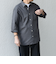SHIPS any:〈洗濯機可能〉コットン/リネン ７分袖 レギュラー シャツ 25SS◇