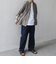SHIPS any:〈洗濯機可能〉コットン/リネン ７分袖 レギュラー シャツ 25SS◇