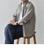 SHIPS any:〈洗濯機可能〉コットン/リネン ７分袖 レギュラー シャツ 25SS◇